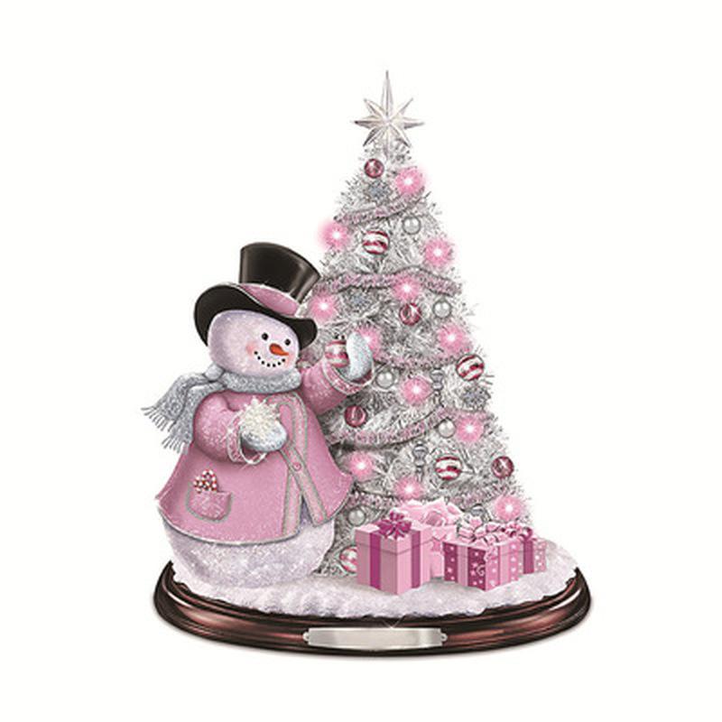 Christmas Tree Rotating Train Window Stickers - 2024 Winter Home Decor, Paste & Removable, Multicolor, Thick Material