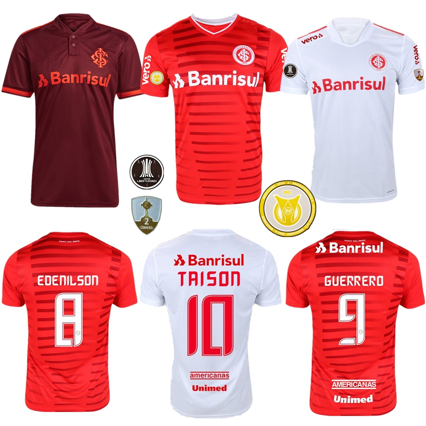2021 2022 Internacional RS soccer jersey 21 22 home away TAISON GUERRERO Edenílson V.Cuesta R. DOURADO Yuri Alberto football shirt, Away serie a jersey
2021 2022 Internacional RS soccer jersey 21 22 home away TAISON GUERRERO Edenílson V.Cuesta R. DOURADO Yuri Alberto football shirt, Away serie a jersey