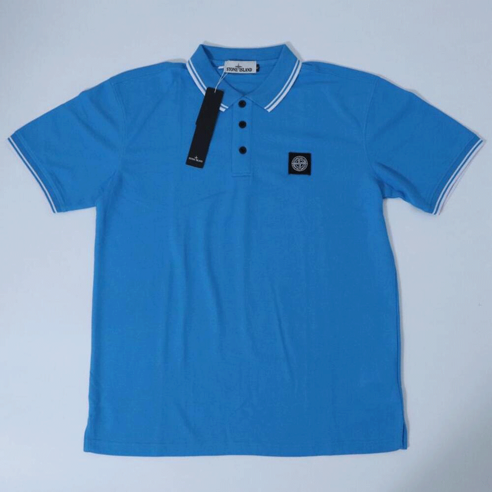 Men's Polos T-Shirts Top Quality Short Sleeved Stone Summer Cotton Embroidery Luxury T Shirt New Designer Island Polo Shirts High Street Tee, White
Men's Polos T-Shirts Top Quality Short Sleeved Stone Summer Cotton Embroidery Luxury T Shirt New Designer Island Polo Shirts High Street Tee, White
