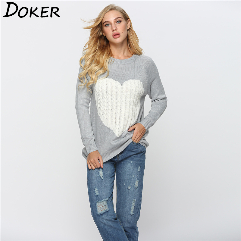 2021 New Women Sweaters and Pullovers Autumn Winter Love Heart Pattern O-neck Long Sleeve Knitted Sweater Female Casual Knitwear Tops Uki2, Color 11
2021 New Women Sweaters and Pullovers Autumn Winter Love Heart Pattern O-neck Long Sleeve Knitted Sweater Female Casual Knitwear Tops Uki2, Color 11