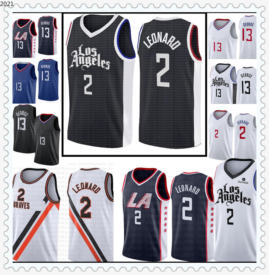 2021 #2 Kawhi Los Jersey Leonard Angeles Jerseys LAClippersPaul 13 George Basketball Jerseys S- Blue Black White 66666
2021 #2 Kawhi Los Jersey Leonard Angeles Jerseys LAClippersPaul 13 George Basketball Jerseys S- Blue Black White 66666