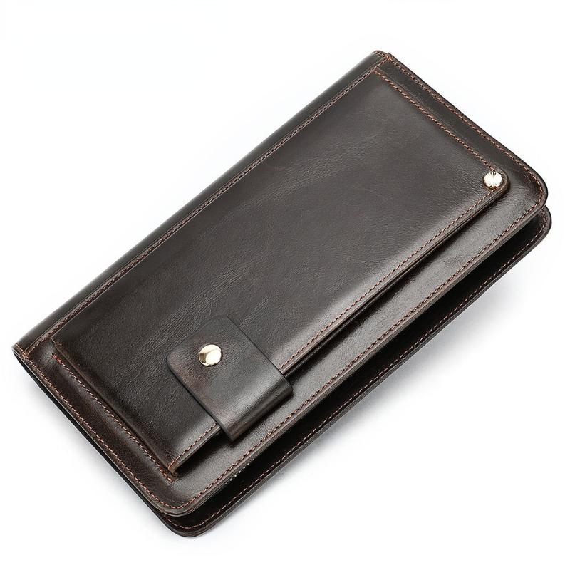 Wallets Men's Leather Wallet Clutch Casual Fashion Personalized Multiple Card Slots Vintage, Black
Wallets Men's Leather Wallet Clutch Casual Fashion Personalized Multiple Card Slots Vintage, Black
