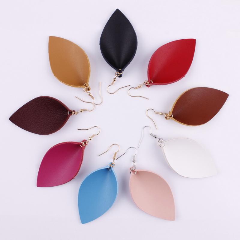 Dangle & Chandelier 14 Colors Leaf Leather Fashion Bohemian Earrings For Women Multicolors Drop Jewelry Gift Wholesale, Silver
Dangle & Chandelier 14 Colors Leaf Leather Fashion Bohemian Earrings For Women Multicolors Drop Jewelry Gift Wholesale, Silver