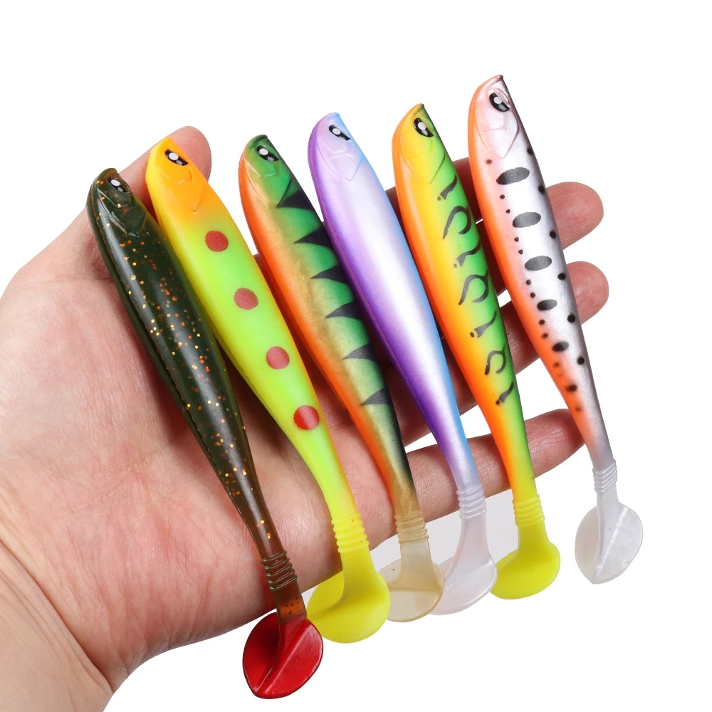 3pcs/lot Soft Fishing Lure 13/9.5cm 10/4.5g Silicone Bait Shad Worms Bass Pike Minnow Swimbait Rubber Fish Lure High Quality
3pcs/lot Soft Fishing Lure 13/9.5cm 10/4.5g Silicone Bait Shad Worms Bass Pike Minnow Swimbait Rubber Fish Lure High Quality