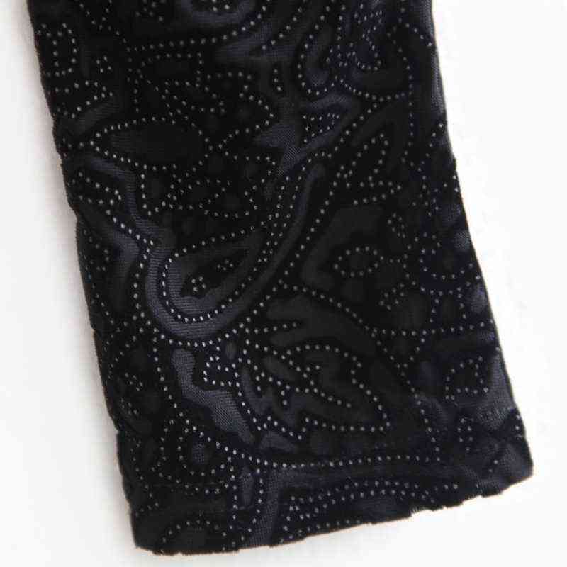 spring and autumn women trousers slim black lace leggings fashion leggins for free 211215