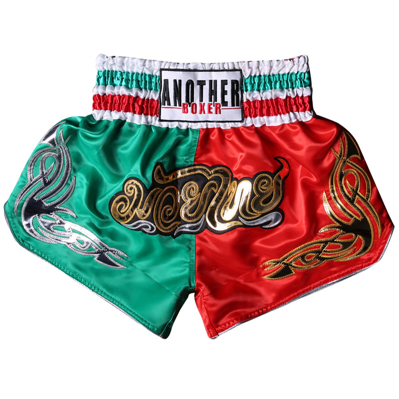 Kickboxing Fight Tiger Muay Thai Shorts Adult Kids Light Breathable Boxing Trunks Man Woman Printing Grappling Sanda Boxe Short C0222