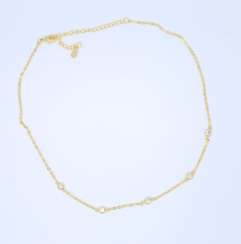 Pcs Bezel Cubic Zirconia Choker Gold Fill Top Quality Sparking Simple Delicate Jewelry Minimalist Necklace Chains
Pcs Bezel Cubic Zirconia Choker Gold Fill Top Quality Sparking Simple Delicate Jewelry Minimalist Necklace Chains