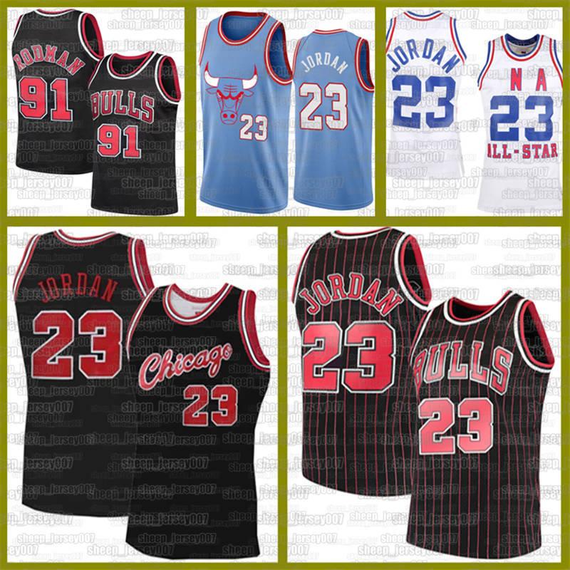 2021 New 23 Michael Jerseys Scottie 33 Pippen Dennis 91 Rodman Jersey Retro Bull high-quality NCAA Basketball Sports jersey, Black;red
2021 New 23 Michael Jerseys Scottie 33 Pippen Dennis 91 Rodman Jersey Retro Bull high-quality NCAA Basketball Sports jersey, Black;red