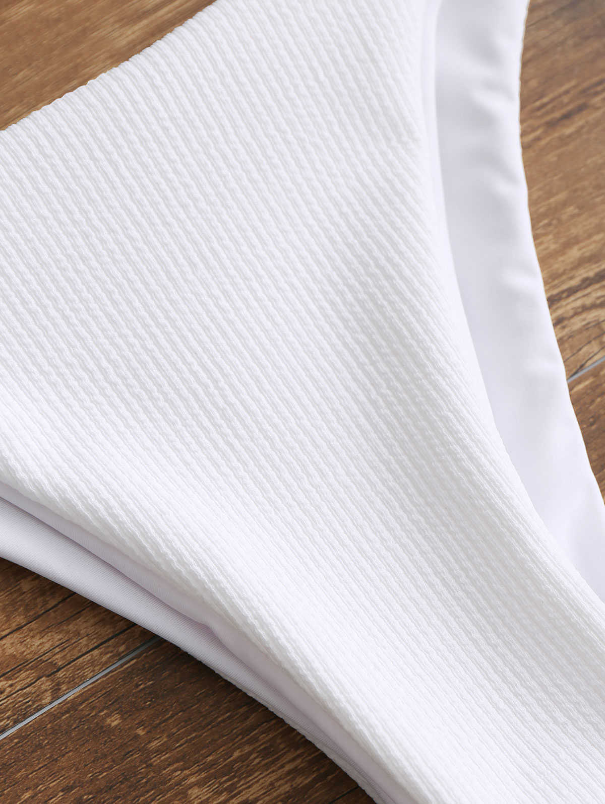 Sexy Swimwear Tie Braided Ribbed Cutout Bikini Set Swimsuit Padded Low Waist Women Beach Summer Dye Bathing Suit 210702