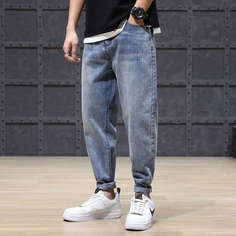 2021 New Fashion Streetwear Loose Fit Blue Scratch Ripped Denim Harem Pants Korean Style Hip Hop Jeans Men Wide Leg Trousers F19n, Dark blue
2021 New Fashion Streetwear Loose Fit Blue Scratch Ripped Denim Harem Pants Korean Style Hip Hop Jeans Men Wide Leg Trousers F19n, Dark blue