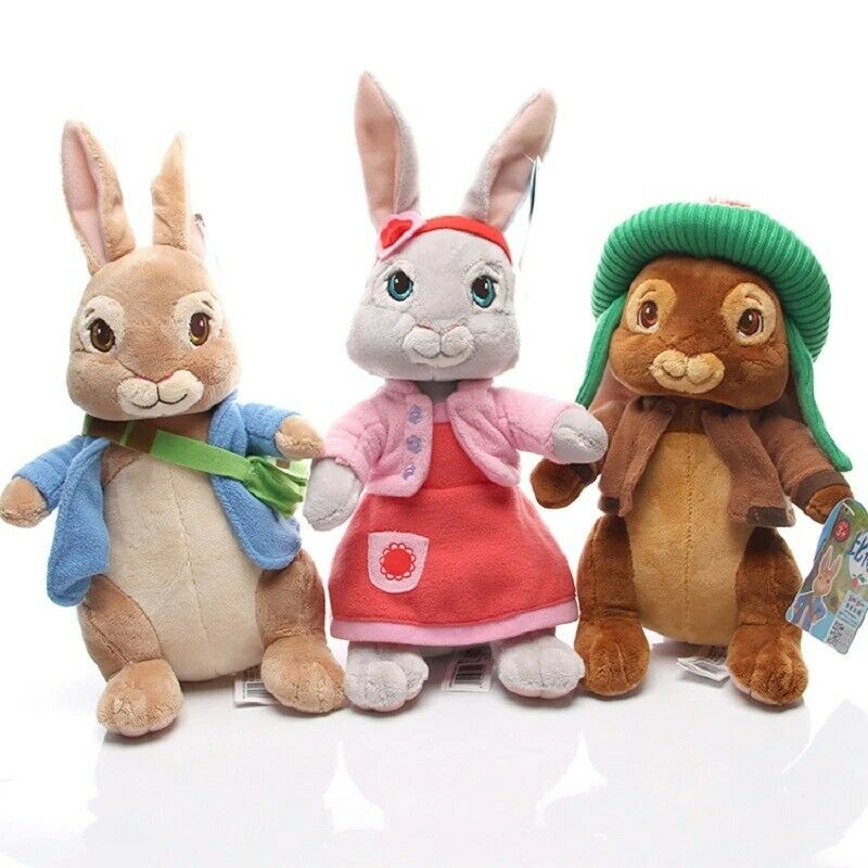 3PCS set PETER RABBIT BENJAMIN BUNNY LILY Soft Plush Stuffed Dolls Cartoon Toys 46cm, Multicolor
3PCS set PETER RABBIT BENJAMIN BUNNY LILY Soft Plush Stuffed Dolls Cartoon Toys 46cm, Multicolor