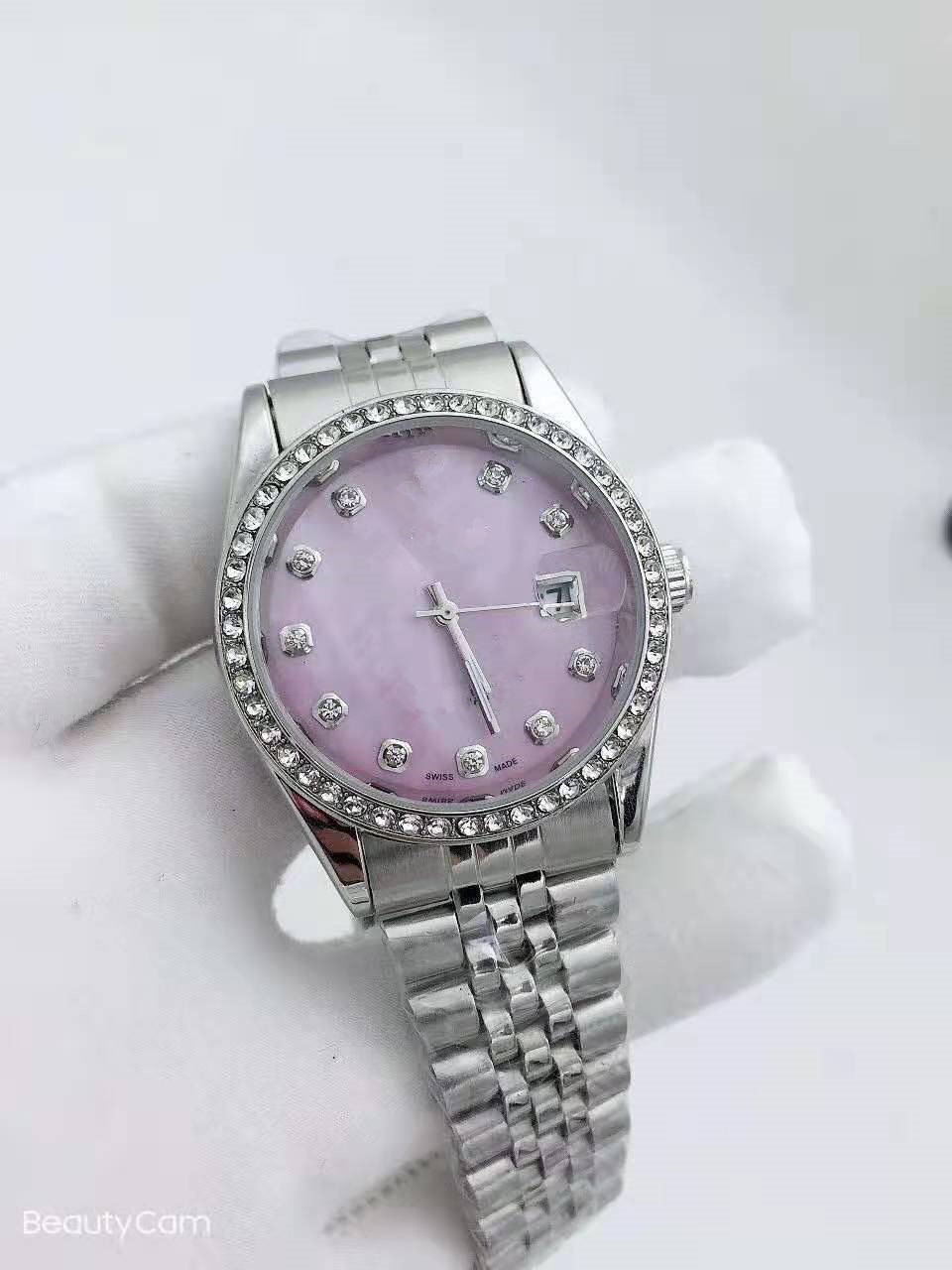 New product classic ladies high quality stainless steel simple and elegant quartz calendar waterproof sports watch, Slivery;brown
New product classic ladies high quality stainless steel simple and elegant quartz calendar waterproof sports watch, Slivery;brown