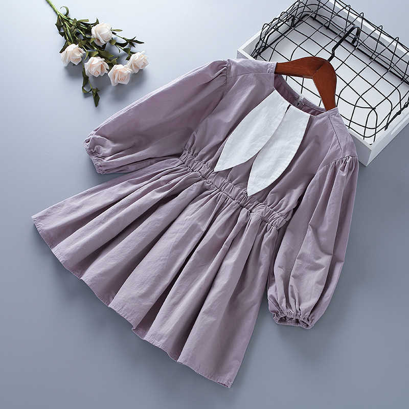 3-7 years High quality girl clothes autumn casual cartoon pattern solid kid children dresses 210615, Pink
3-7 years High quality girl clothes autumn casual cartoon pattern solid kid children dresses 210615, Pink