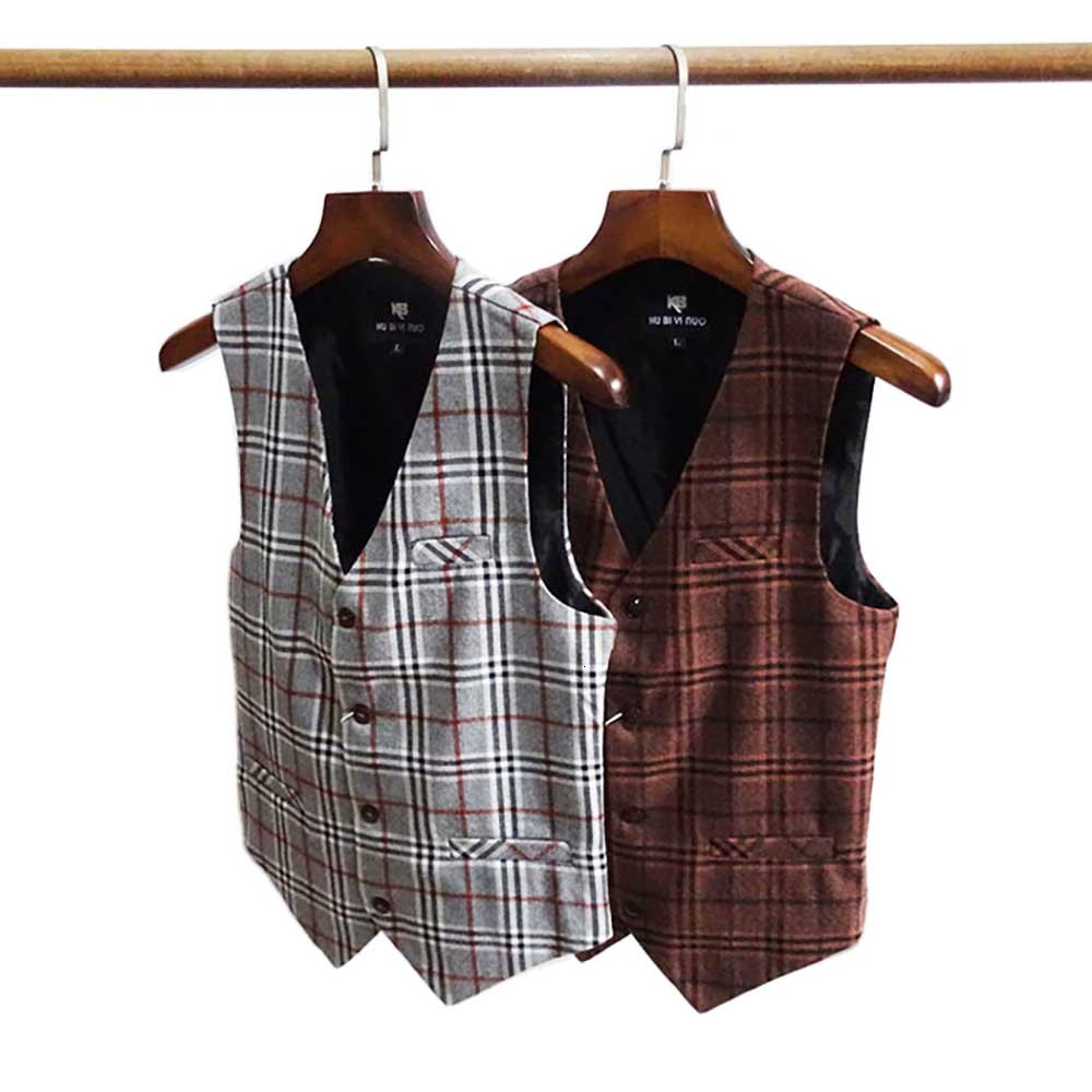 2021 New Versatile British Young Business Thin Men's Fashions Chess Casual Man's Suit Ed in Sleeveless Jacket Clothes V7li, Coffee
2021 New Versatile British Young Business Thin Men's Fashions Chess Casual Man's Suit Ed in Sleeveless Jacket Clothes V7li, Coffee
