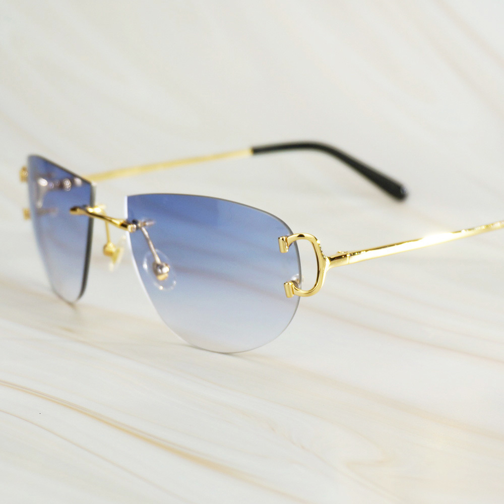 2021 New Fashion Rimless Sunglasses in Waterdrop Shape Luxury Shades Women Men Sun Glasses for Driving Fishing and Wedding Fhx5
2021 New Fashion Rimless Sunglasses in Waterdrop Shape Luxury Shades Women Men Sun Glasses for Driving Fishing and Wedding Fhx5