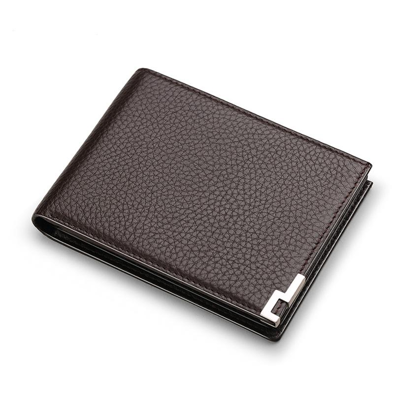 2021 new fashion leather wallet short men's ultra thin business double fold card bag wallet metal buckle driver's license cover, Black litchi pattern
2021 new fashion leather wallet short men's ultra thin business double fold card bag wallet metal buckle driver's license cover, Black litchi pattern