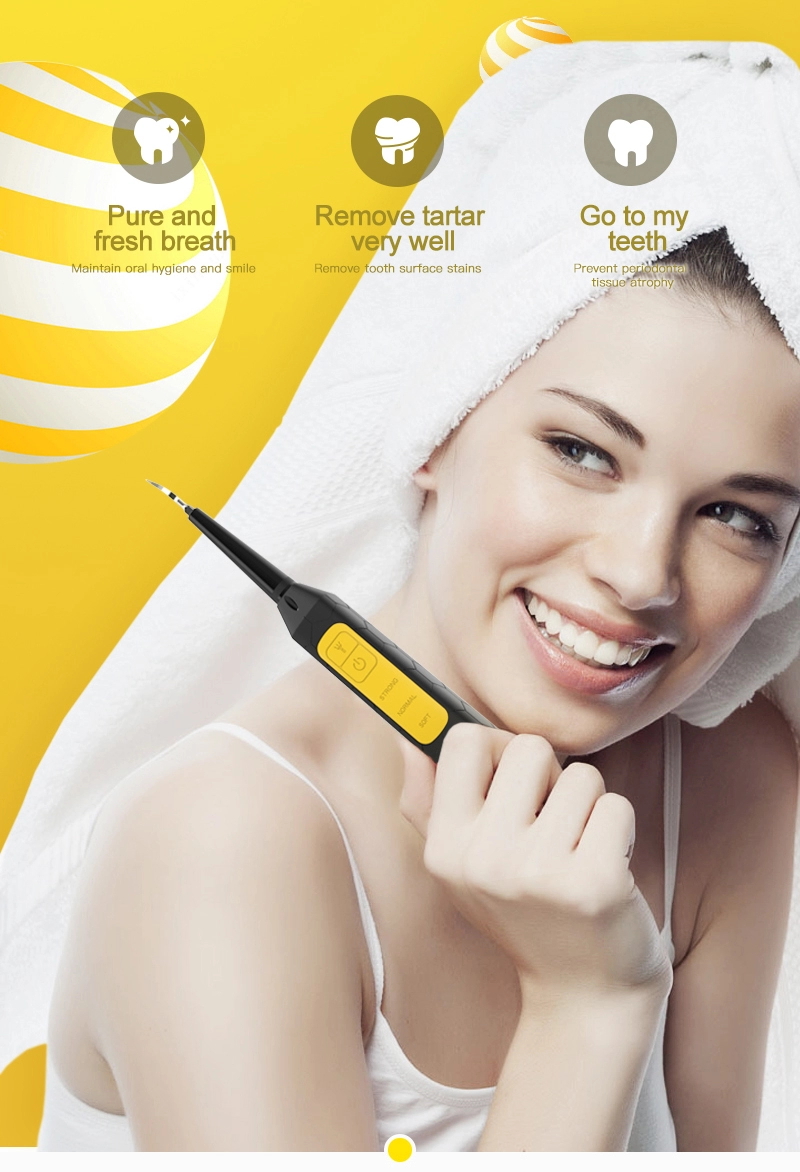 Electric Dental Calculus Remover USB Charger Waterproof Tooth Whitening Tartar Removal Scaler Electrical Teeth Stains Clean Tools Free Ship