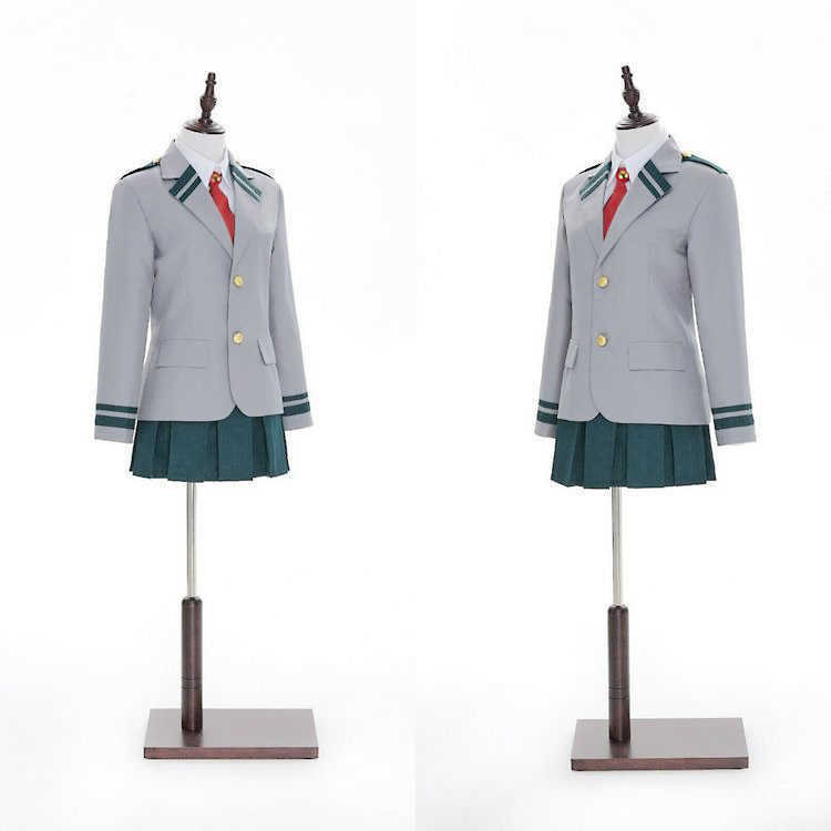 Boku no Hero Academia OCHACO URARAKA Asui Tsuyu Cosplay Costume My School Uniform Y0913
