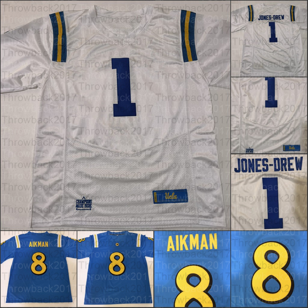 Custom UCLA Bruins College Football Jerseys Troy Aikman Maurice Jones-Drew Dorian Thompson-Robinson Joshua Kelley Demetric Felton, Navy i
Custom UCLA Bruins College Football Jerseys Troy Aikman Maurice Jones-Drew Dorian Thompson-Robinson Joshua Kelley Demetric Felton, Navy i