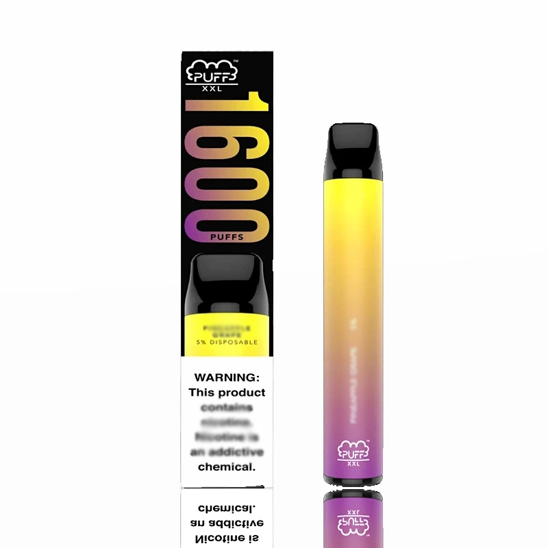 Puff XXL 1600puffs Disposable E Cigarettes Vape Pen Device Starter Kits Puff bars Plus
Puff XXL 1600puffs Disposable E Cigarettes Vape Pen Device Starter Kits Puff bars Plus