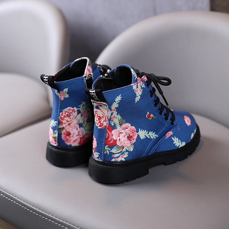 Size 21-30 Baby Anti-slip Casual Toddler Shoes Children Leather Printing Short Boots for Girls Kids Wear-resistant Martin Boots, Black
Size 21-30 Baby Anti-slip Casual Toddler Shoes Children Leather Printing Short Boots for Girls Kids Wear-resistant Martin Boots, Black