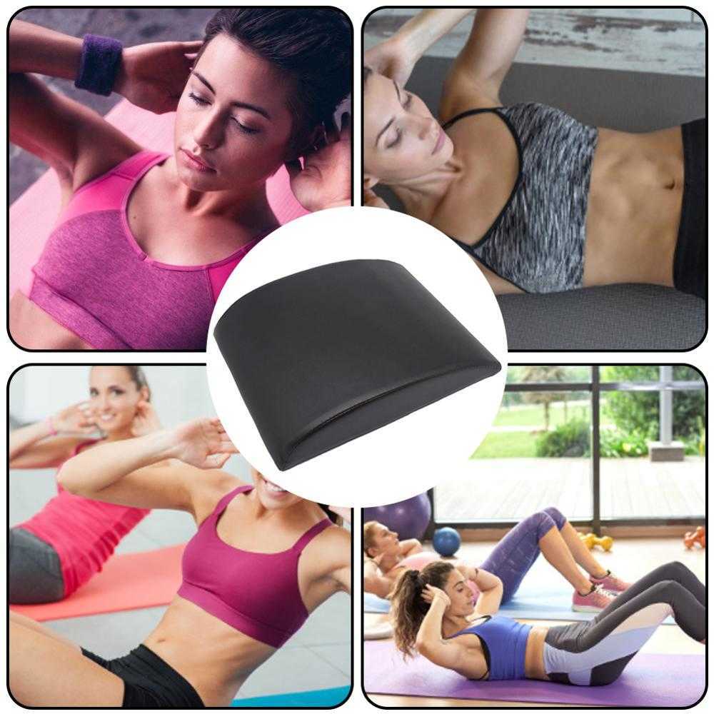 oga Mats Portable Sit Up Pad Ab Waist domen Trainer Mat Single domen Fitness Comprehensive 210615