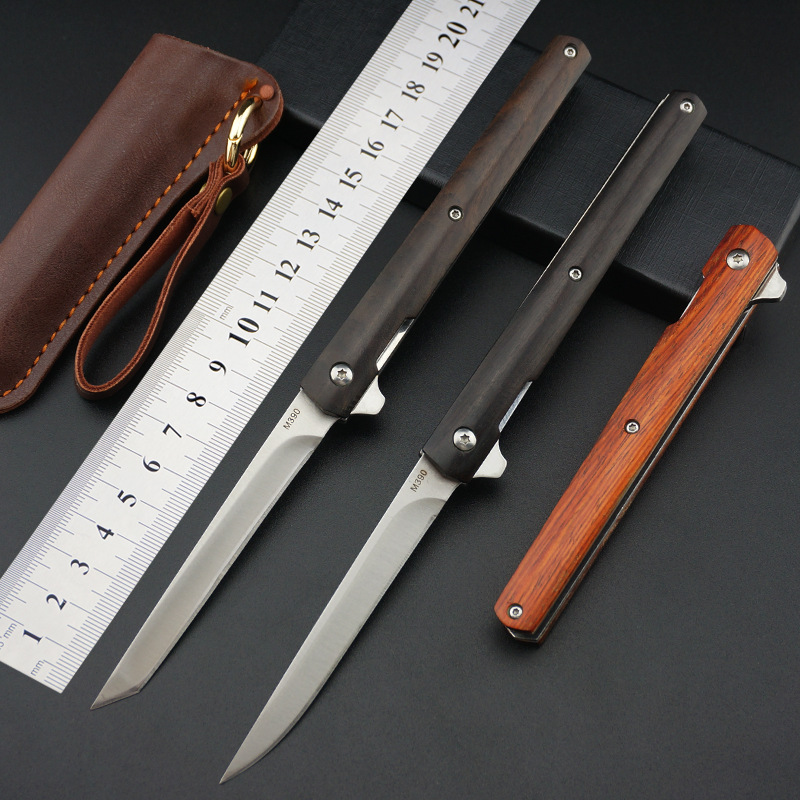 Outdoor Knife Magic Pen M390 Folding Knife Mini Knife Portable Portable a Folding Self-Defense Saber Bearing Fruit
Outdoor Knife Magic Pen M390 Folding Knife Mini Knife Portable Portable a Folding Self-Defense Saber Bearing Fruit