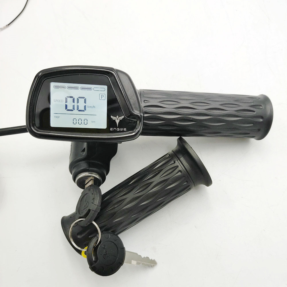 Twist Throttle Grips With Led Display For Speed+Lock&Key/Scooter Switch Accelerator Gas Handle For Electric Bike Moped Tricycle Speedometer
Twist Throttle Grips With Led Display For Speed+Lock&Key/Scooter Switch Accelerator Gas Handle For Electric Bike Moped Tricycle Speedometer