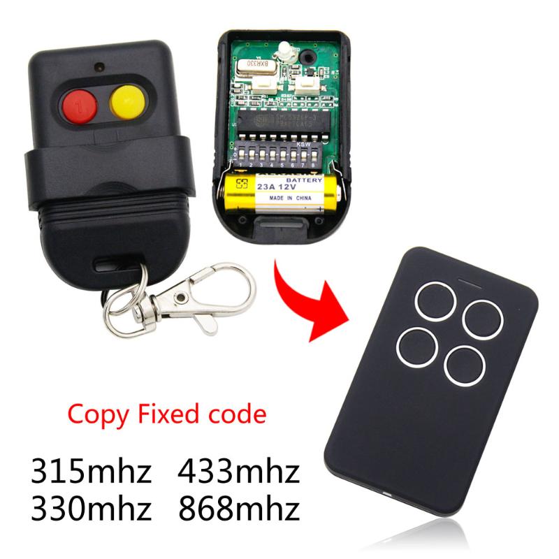 Universal 8 DIP Switch Remote Control Fixed code 315mhz 330mhz 433mhz 868mhz Gate Garage Door Remote Control
Universal 8 DIP Switch Remote Control Fixed code 315mhz 330mhz 433mhz 868mhz Gate Garage Door Remote Control