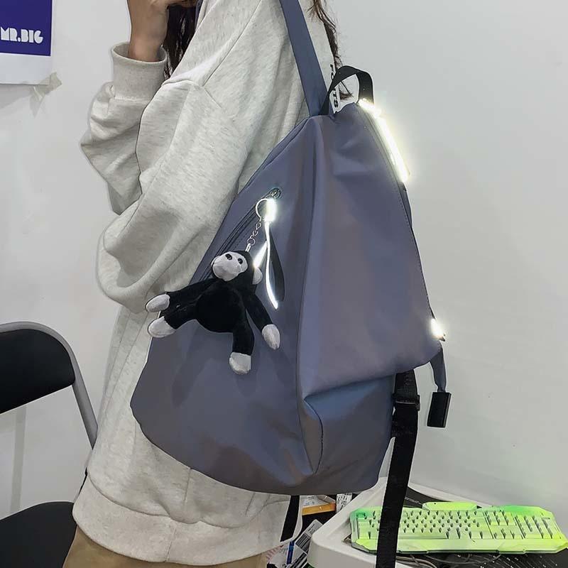 Backpack Fashion Women Shoulders Small Cute Girls Large Capacity Simple School Bag For Teens Nylon Packbag, Black
Backpack Fashion Women Shoulders Small Cute Girls Large Capacity Simple School Bag For Teens Nylon Packbag, Black