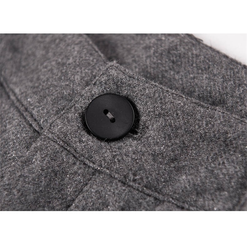 Warm Spring Wool Wide Leg Pants For Women Loose Harem Pants Women's Office Trousers Woman High Waist Pants Lady 887B 201012