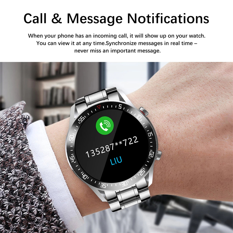 LIGE New 2021 Smart Watch Men Heart Rate Blood Pressure Information Reminder Sport Waterproof Smart Watch for Android IOS Phoneg, Silicone black
LIGE New 2021 Smart Watch Men Heart Rate Blood Pressure Information Reminder Sport Waterproof Smart Watch for Android IOS Phoneg, Silicone black