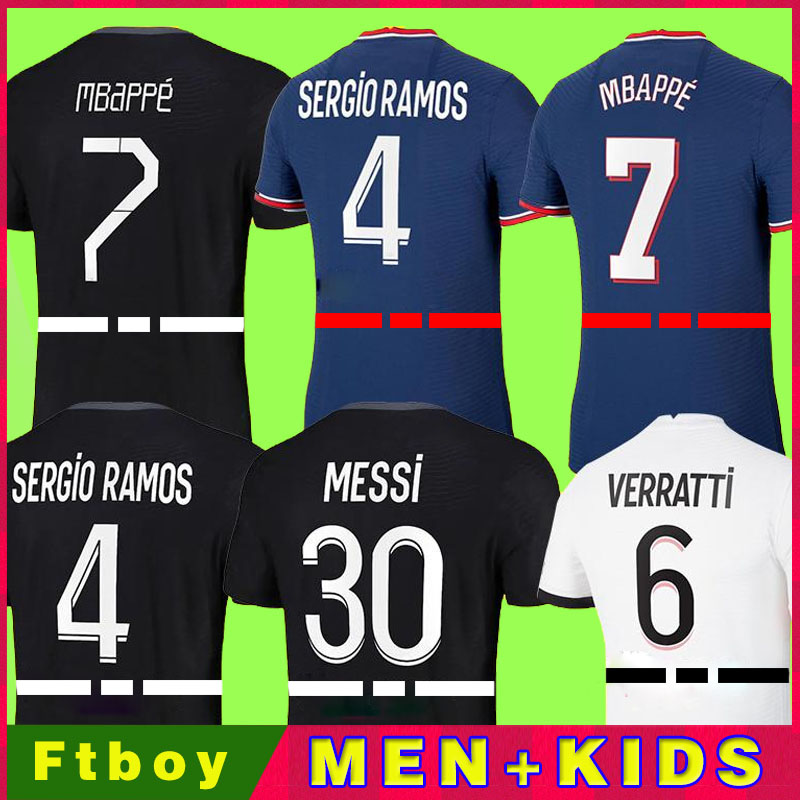 MBAPPE HAKIMI PLAYER #30 soccer jersey SERGIO RAMOS 21 22 Maillots de football 2021 2022 MARQUINHOS VERRATTI men + kids kit shirt uniforms enfants foot third 3rd, 3rd patches
MBAPPE HAKIMI PLAYER #30 soccer jersey SERGIO RAMOS 21 22 Maillots de football 2021 2022 MARQUINHOS VERRATTI men + kids kit shirt uniforms enfants foot third 3rd, 3rd patches
