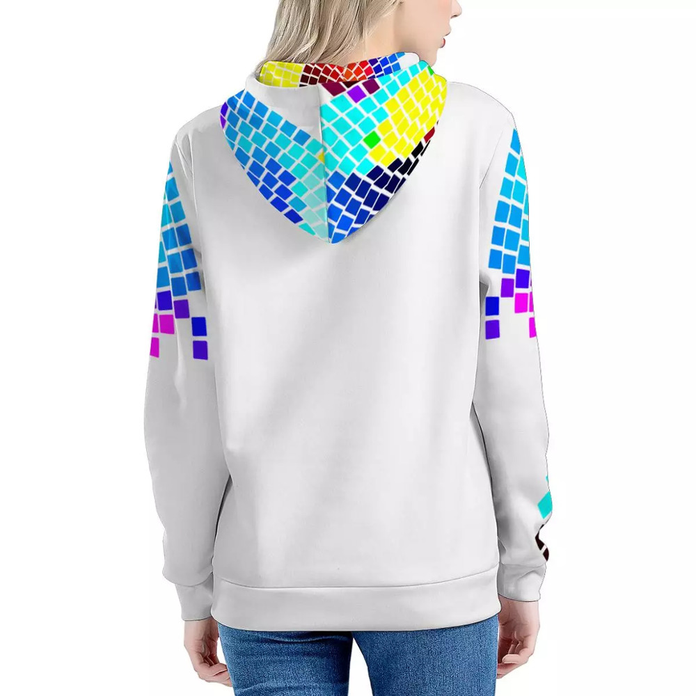 WHEREISART Poppy Nordic Flower Pattern Women Hoddies Long Sleeved Harajuku Large Size Women Hoodies Sweatshirts Fashion Clothing 201112