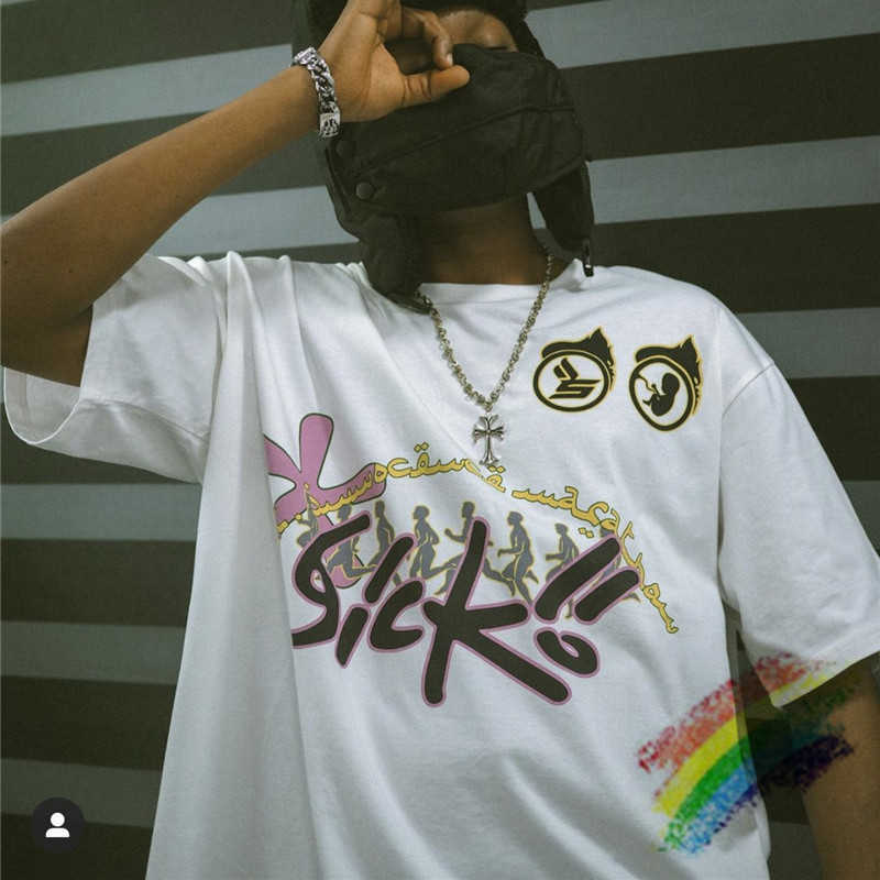 2021ss Sicko T Shirts Men Women 1:1 High Quality Summer Style sicko.1993 Top Tees T-shirt X0712
2021ss Sicko T Shirts Men Women 1:1 High Quality Summer Style sicko.1993 Top Tees T-shirt X0712
