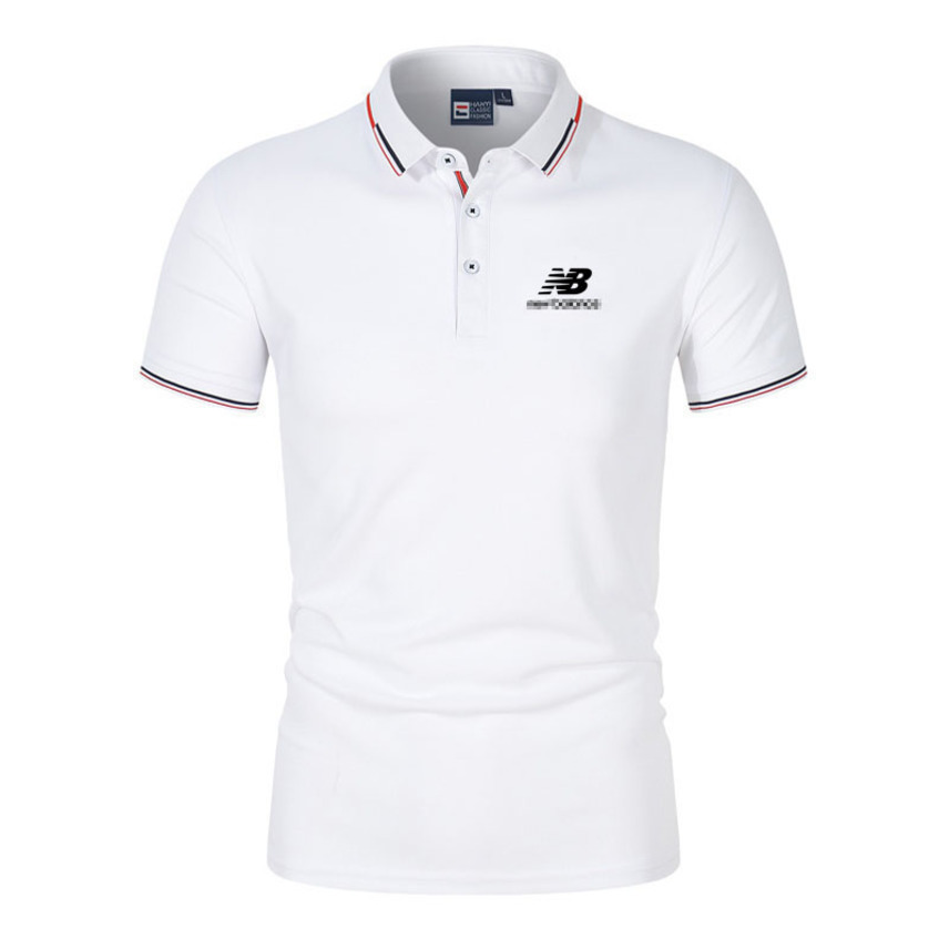 Nb men's, informal office and busins T-shirts, golf clubs, fashion brands, tennis T-shirts, White;black
Nb men's, informal office and busins T-shirts, golf clubs, fashion brands, tennis T-shirts, White;black