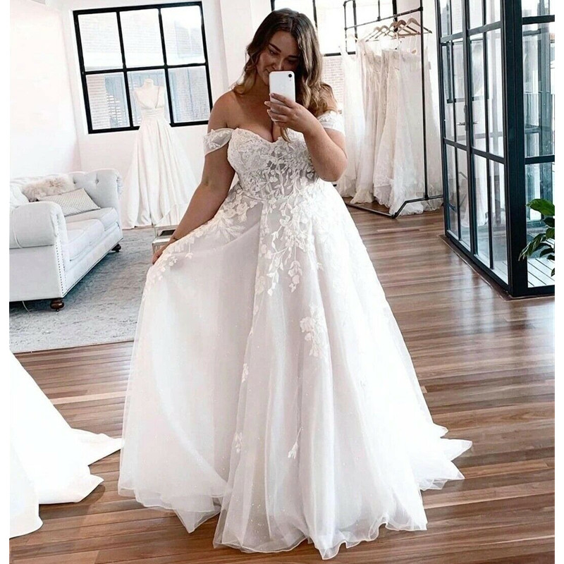 Summer Wedding Dresses V Neck Backless Sweep Train A Line Appliques Lace Garden Beach Boho Country Bridal Gowns robes de mariee