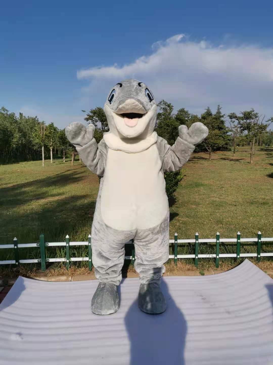 Dolphin mascot costume Fancy Dress For Halloween Carnival Party adult size free ship, Grey
Dolphin mascot costume Fancy Dress For Halloween Carnival Party adult size free ship, Grey
