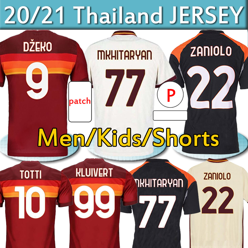 ZANIOLO DZEKO PASTORE rome Soccer jersey TOTTI KLUIVERT KOLAROV AS maillot 2020 2021 Men + Kids kit uniforms 20 21 football shirt, Away pants 
ZANIOLO DZEKO PASTORE rome Soccer jersey TOTTI KLUIVERT KOLAROV AS maillot 2020 2021 Men + Kids kit uniforms 20 21 football shirt, Away pants