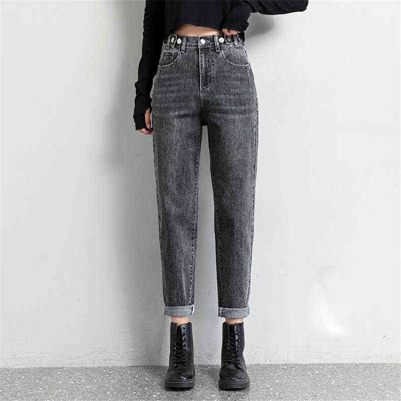Vintage Loose Boyfriend | High-Waisted Carrot Mom Jeans For Women
