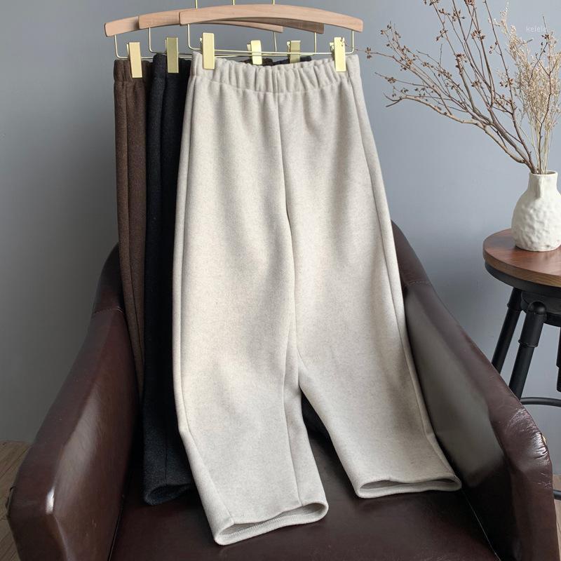 Women's Pants & Capris 2021 Autumn Winter Straight-Leg Capri Korean High Waist Loose Trousers Women Black Casual Elastic, Black;white
Women's Pants & Capris 2021 Autumn Winter Straight-Leg Capri Korean High Waist Loose Trousers Women Black Casual Elastic, Black;white