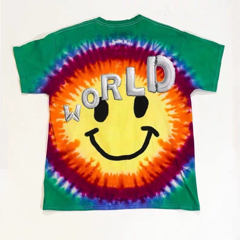 2021 New Best Quality Summer Travis Astroworld World Smile Printed Women Shirts Tie-dyeing Tees Hiphop Men t Shirt U5g4, 11
2021 New Best Quality Summer Travis Astroworld World Smile Printed Women Shirts Tie-dyeing Tees Hiphop Men t Shirt U5g4, 11