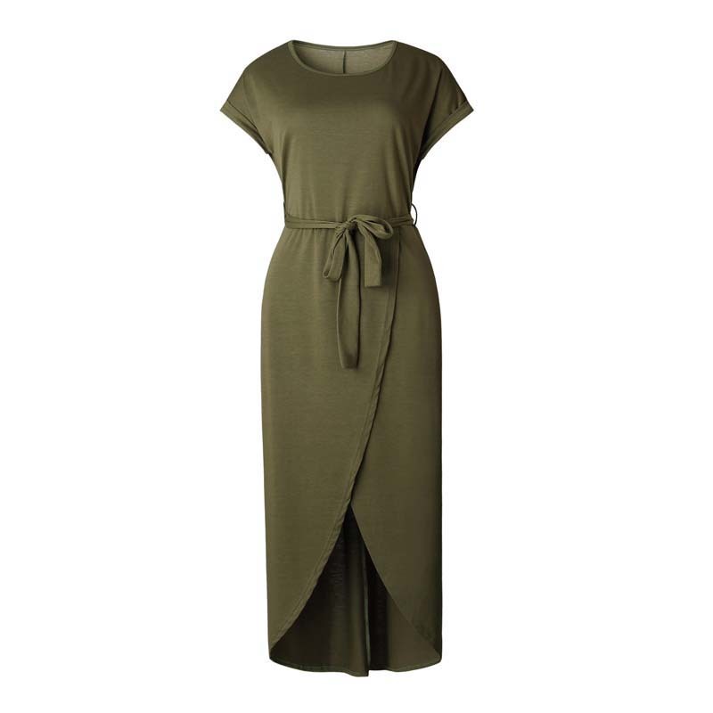 Long Party Dress Plus Size Summer Short Sleeve Elegant Maxi Dress Women Loose Casual Robe Femme Sundress Female XXL XXXL 210309
