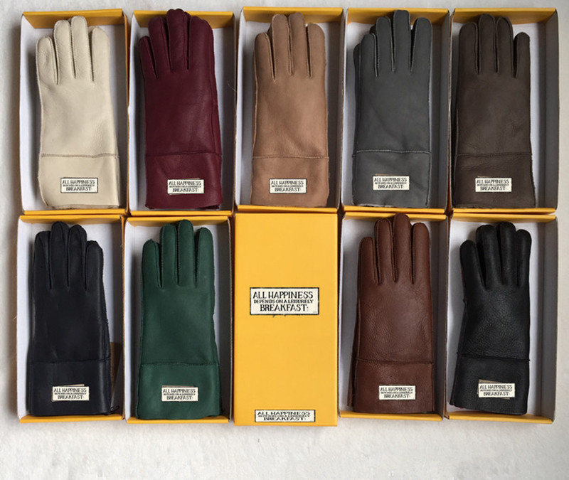 2018 Women Sheepskin Gloves Brand Designer Fur Leather Five Fingers Gloves Winter Outdoor Warm Mittens Windproof Multi Color Choose, Blue;gray
2018 Women Sheepskin Gloves Brand Designer Fur Leather Five Fingers Gloves Winter Outdoor Warm Mittens Windproof Multi Color Choose, Blue;gray