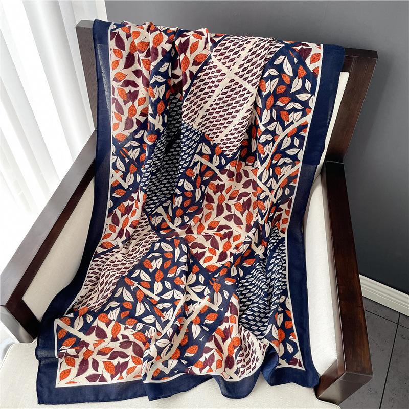Scarves Ethnic Style Tourism Cotton And Linen Long Sunscreen Beach Towel Leaf Pattern Shawl Scarf
Scarves Ethnic Style Tourism Cotton And Linen Long Sunscreen Beach Towel Leaf Pattern Shawl Scarf