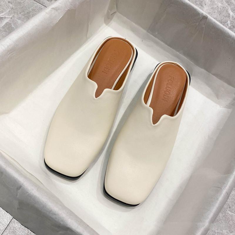 Slippers Bailamos Women Slipper Square Toe Flat Mules Shoes PU Leather Slip On Flats Ladies Flip Flops 2021 Spring Slid, Black
Slippers Bailamos Women Slipper Square Toe Flat Mules Shoes PU Leather Slip On Flats Ladies Flip Flops 2021 Spring Slid, Black