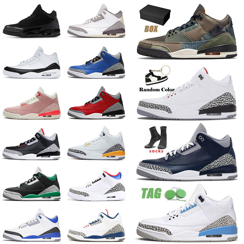 Patchwork Jumpman 3 3s Basketball Shoes Authentic For Mens UNC III Ture Blue Georgetown Knicks Rivals Infrared Black Cement White Men Women Sports Sneakers Trainers, 40-47 pine green
Patchwork Jumpman 3 3s Basketball Shoes Authentic For Mens UNC III Ture Blue Georgetown Knicks Rivals Infrared Black Cement White Men Women Sports Sneakers Trainers, 40-47 pine green