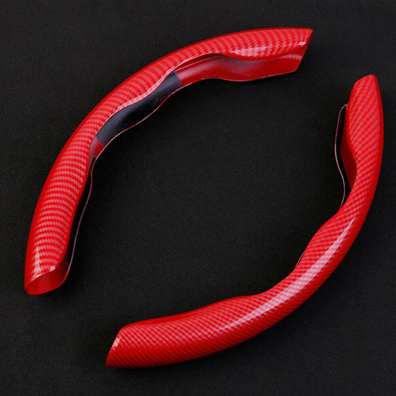 Steering Wheel Covers Carbon Fiber Look Universal Car Cover Non-Slip Accessory Durable Protection
Steering Wheel Covers Carbon Fiber Look Universal Car Cover Non-Slip Accessory Durable Protection