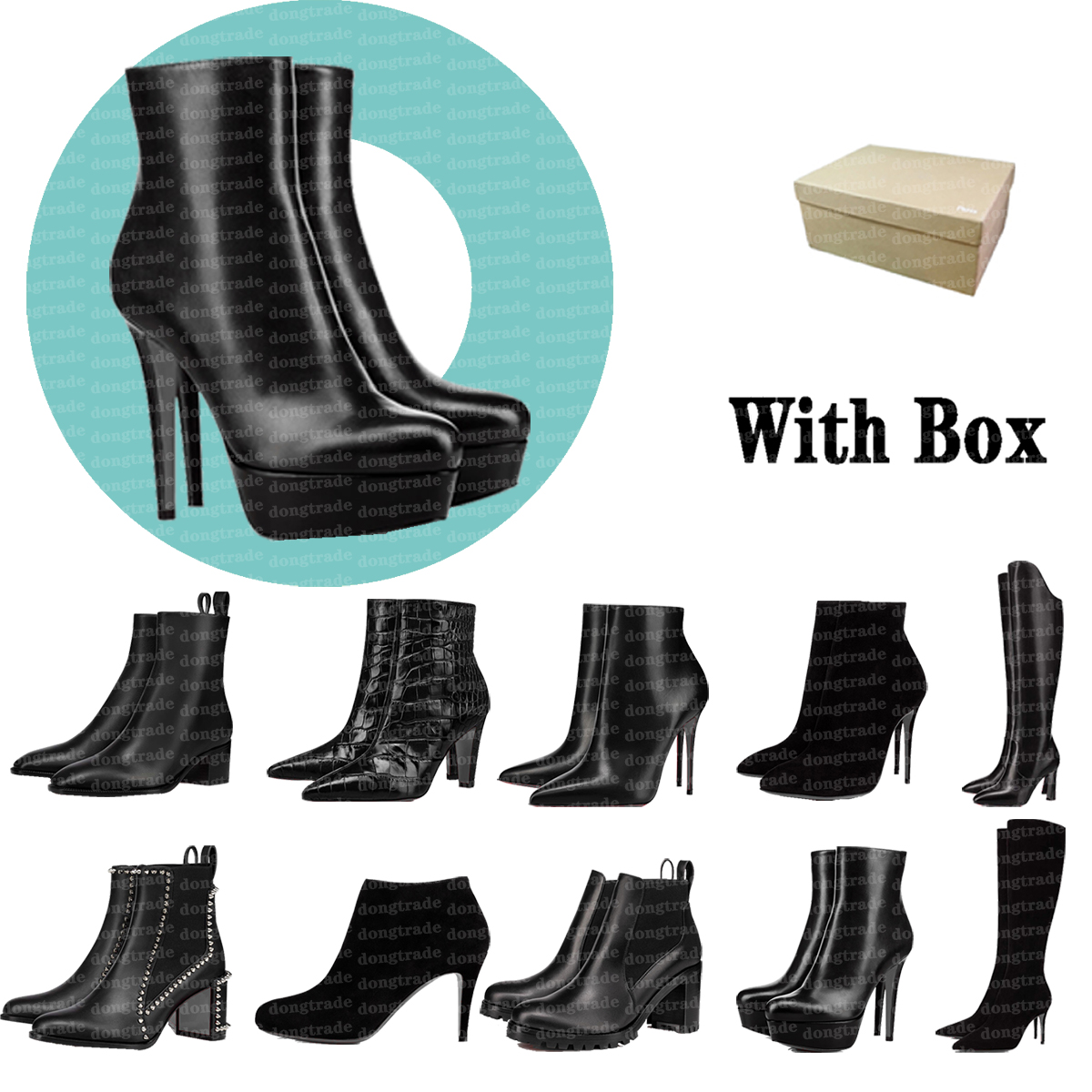 Booties Womens Luxury Designer Boots Black Leather Women Ankle Shoes Red Bottom High Heel Brown Tall Pumps Martin Short Snow Knee Bottoms, #7230
Booties Womens Luxury Designer Boots Black Leather Women Ankle Shoes Red Bottom High Heel Brown Tall Pumps Martin Short Snow Knee Bottoms, #7230
