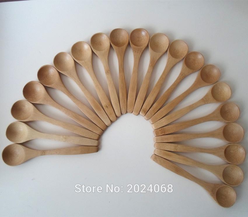 Spoons 10Pcs/Set 5.1inch Wooden Spoon Ecofriendly Tableware Bamboo Scoop Coffee Honey Tea Stirrer SCI88 
Spoons 10Pcs/Set 5.1inch Wooden Spoon Ecofriendly Tableware Bamboo Scoop Coffee Honey Tea Stirrer SCI88